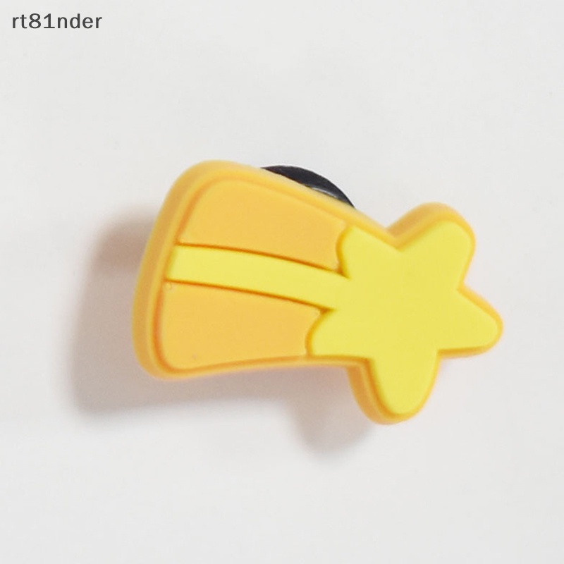 Rt Set 7 Phụ Kiện Khóa Giày May Mắn Bằng PVC Hình Ngôi Sao May Mắn Diy Dễ Thương Cho Bé Làm Quà Tặng Tiệc Tùng n