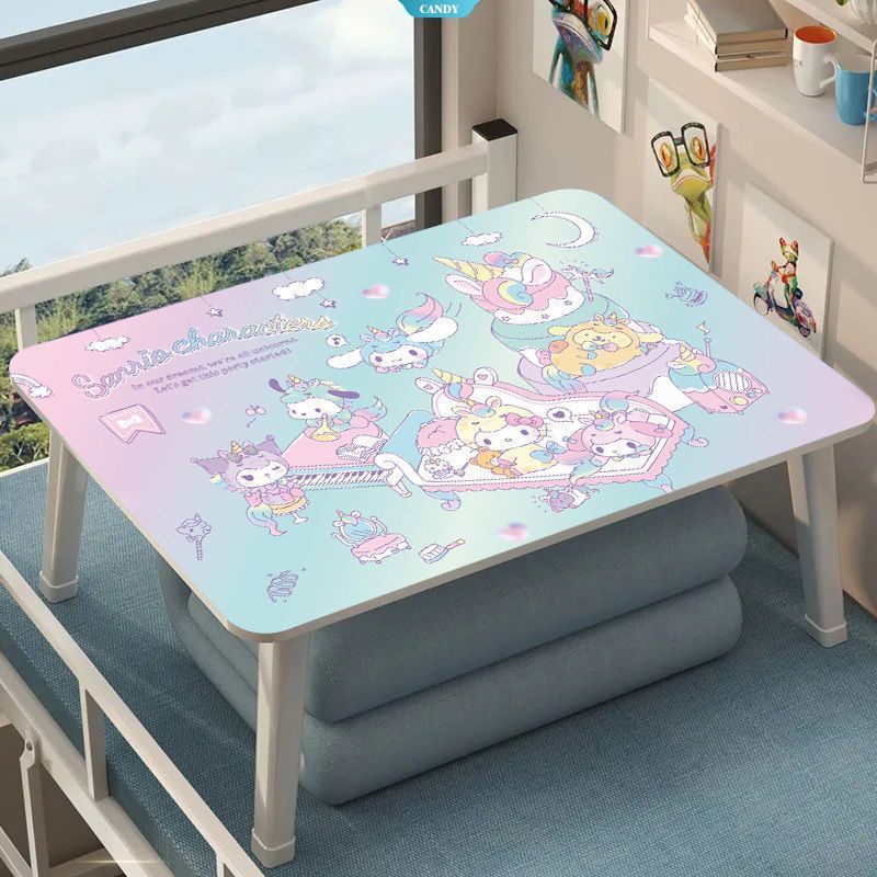 SANRIO Miếng Dán Trang Trí Bàn Bằng PVC Chống Nước Hình Kuromi Melody Little Twin Star