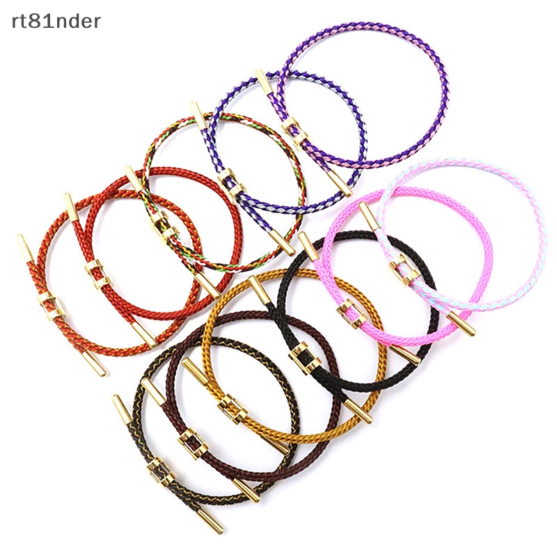 Vòng Tay Dây Bện Hai Lớp Thời Trang Cho Nam Nữ