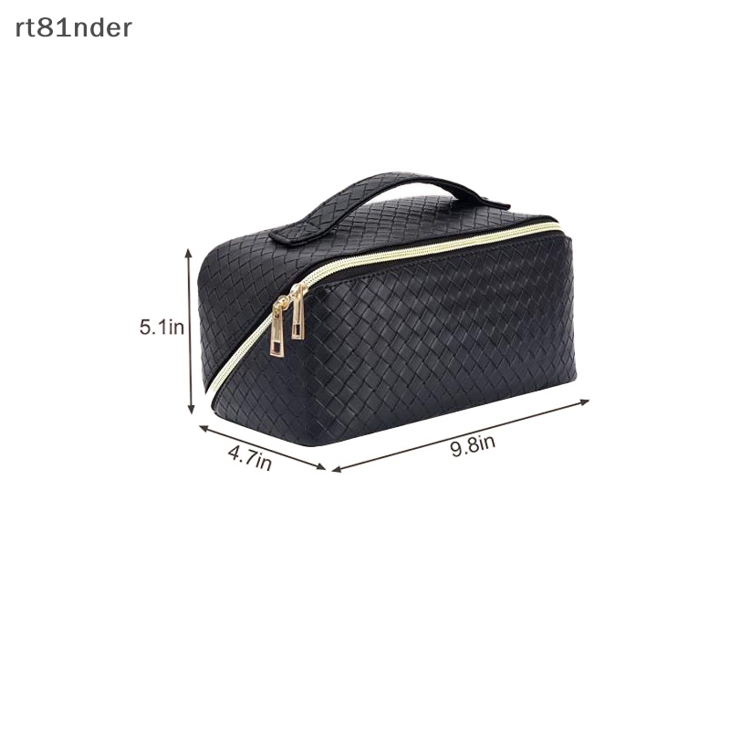 Túi Da PU Đựng Mỹ Phẩm Sức Chứa Lớn Tiện Dụng Khi Đi Du Lịch