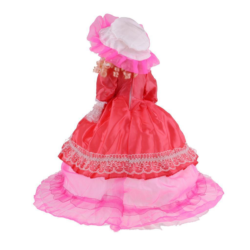 Búp Bê Sứ 18 Inch Phong Cách Vintage Xinh Xắn