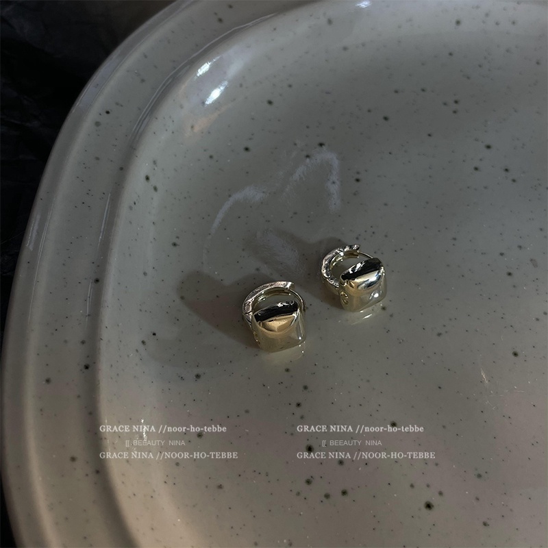 Khuyên Tai Hình Vuông Đơn Giản Phong Cách Hàn Quốc Thời Trang 2023