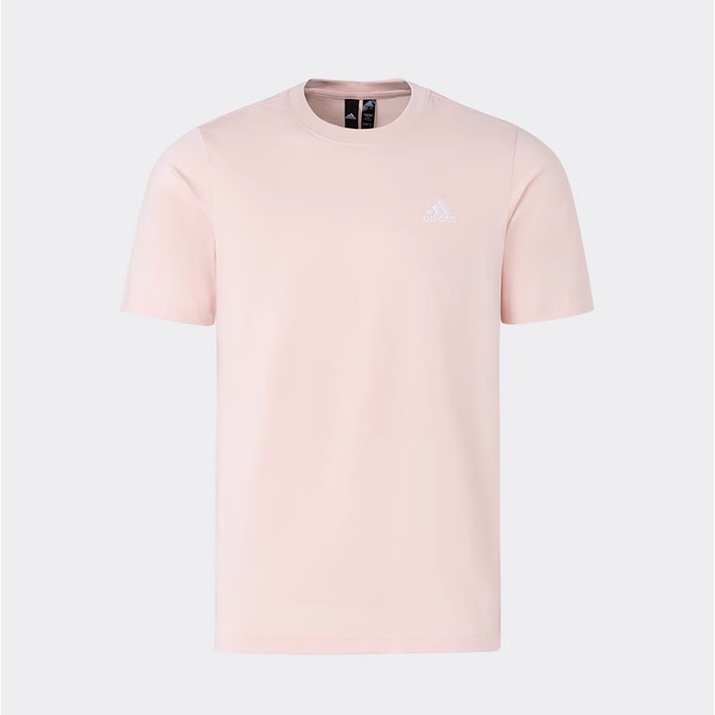 Adidas 100% cotton t-shirt casual sports classic all-match men's short-sleeved