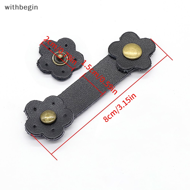 Ví Da Đựng Thẻ Cài Khóa Handmade Họa Tiết Hoa Xinh Xắn