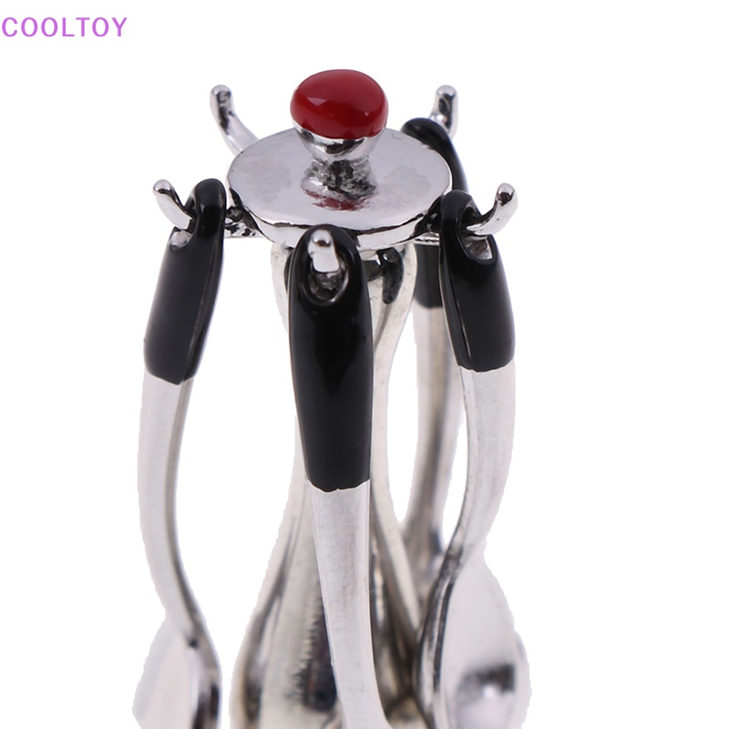 Set 6 Dụng Cụ Nấu Ăn Mini Tỉ Lệ 1: 12 Cho Nhà Búp Bê