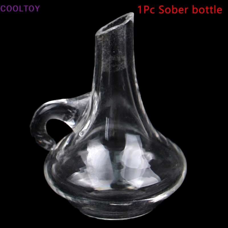 1 Bộ Ly Thủy Tinh Trong Suốt 1: 12 Trang Trí Nhà Búp Bê