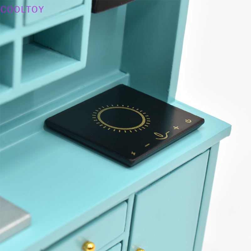 Mô Hình Tủ Bếp Mini Tỉ Lệ 1: 12 Trang Trí Nhà Búp Bê