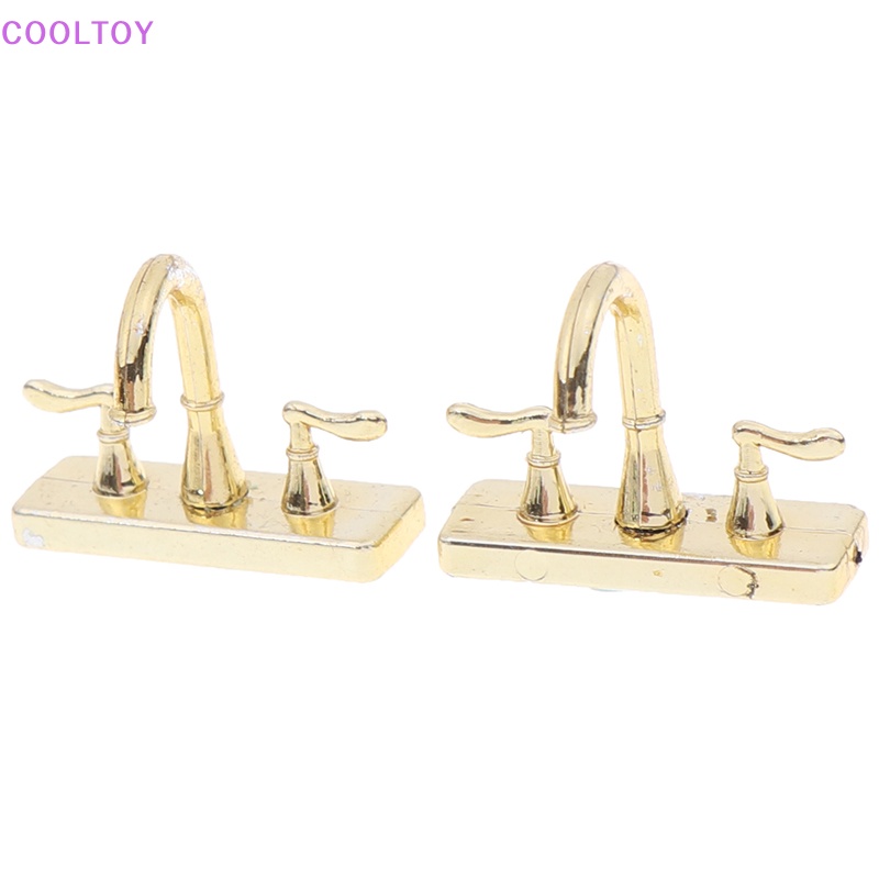 Cooltoy Set 2 Vòi Nước mini Tỉ Lệ 1: 12 Trang Trí Nhà Búp Bê