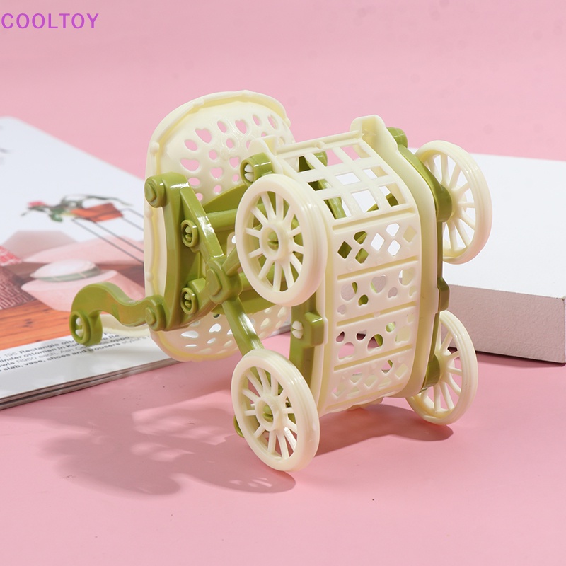 Cooltoy Mô Hình Xe Đẩy Siêu Thị Mini Trang Trí Nhà Búp Bê