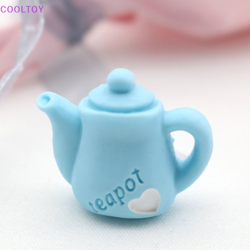 Cooltoy Mô Hình Ấm Cà Phê mini Trang Trí Nhà Búp Bê