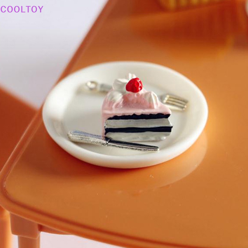 Set 4 Dĩa Mini Trang Trí Nhà Búp Bê 1 / 12 1 / 6