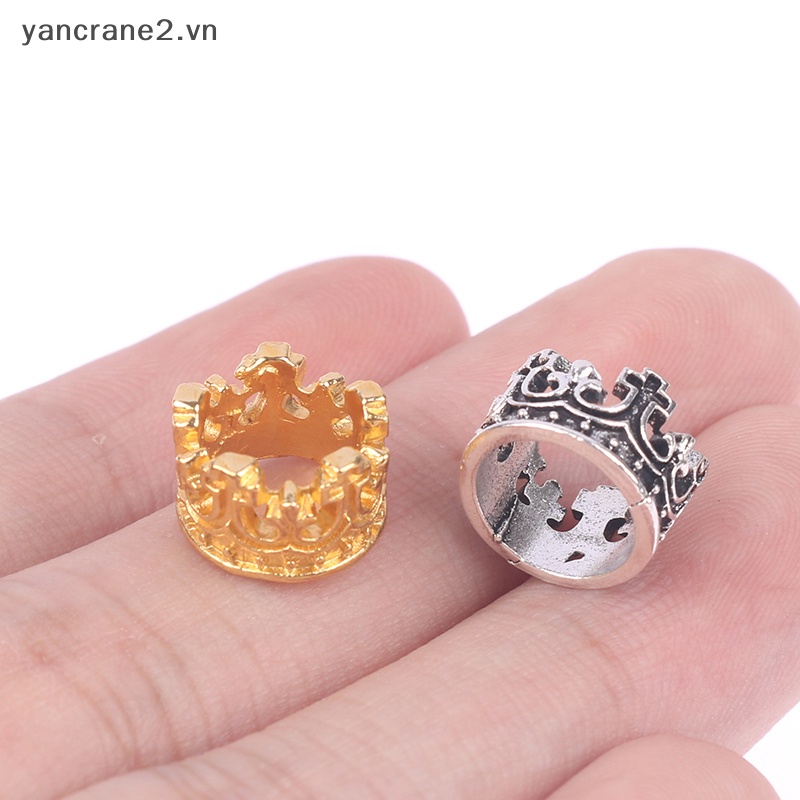 Bộ 10 Vương Miện Kim Loại Mini Đồ Chơi Búp Bê {yancrane2.vn}