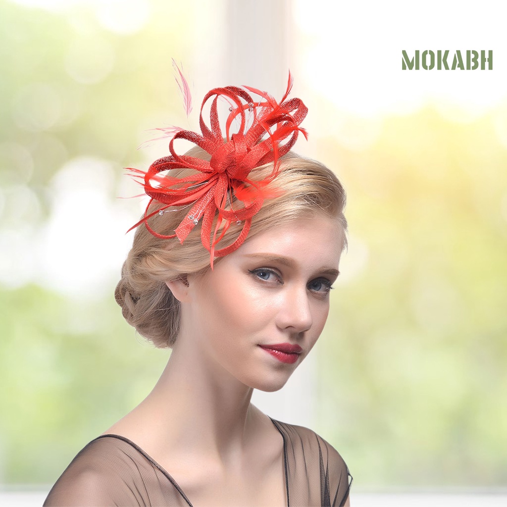 Trâm Cài Tóc Đính Đá Hình Bông Hoa Phong Cách Vintage Dành Cho Cô Dâu