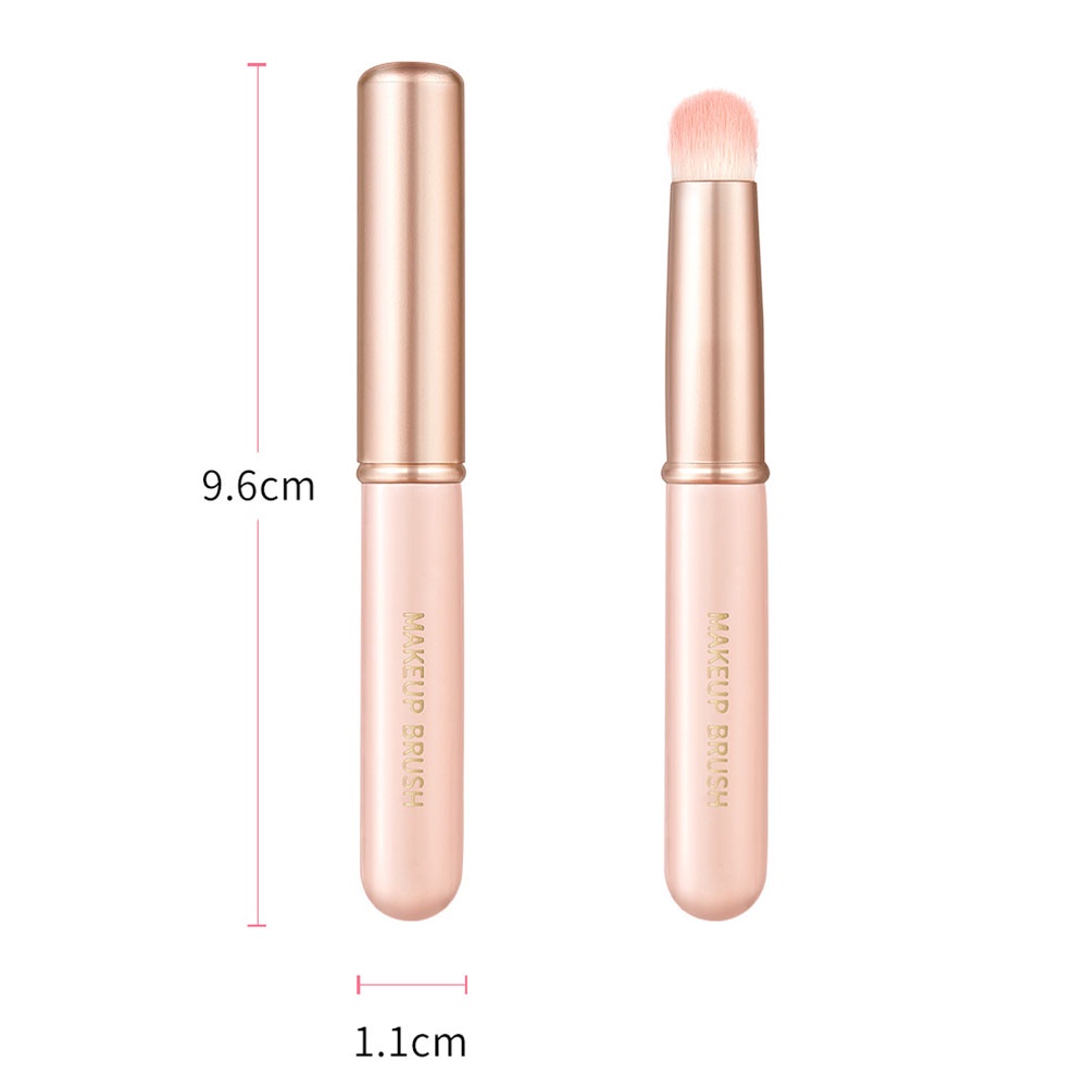 Cọ Trang Điểm Mini Đa Năng Có Nắp Đậy Tiện Lợi