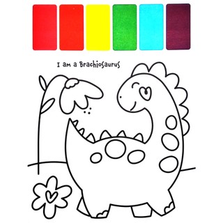 My First Paint Palette: Dinosaurs