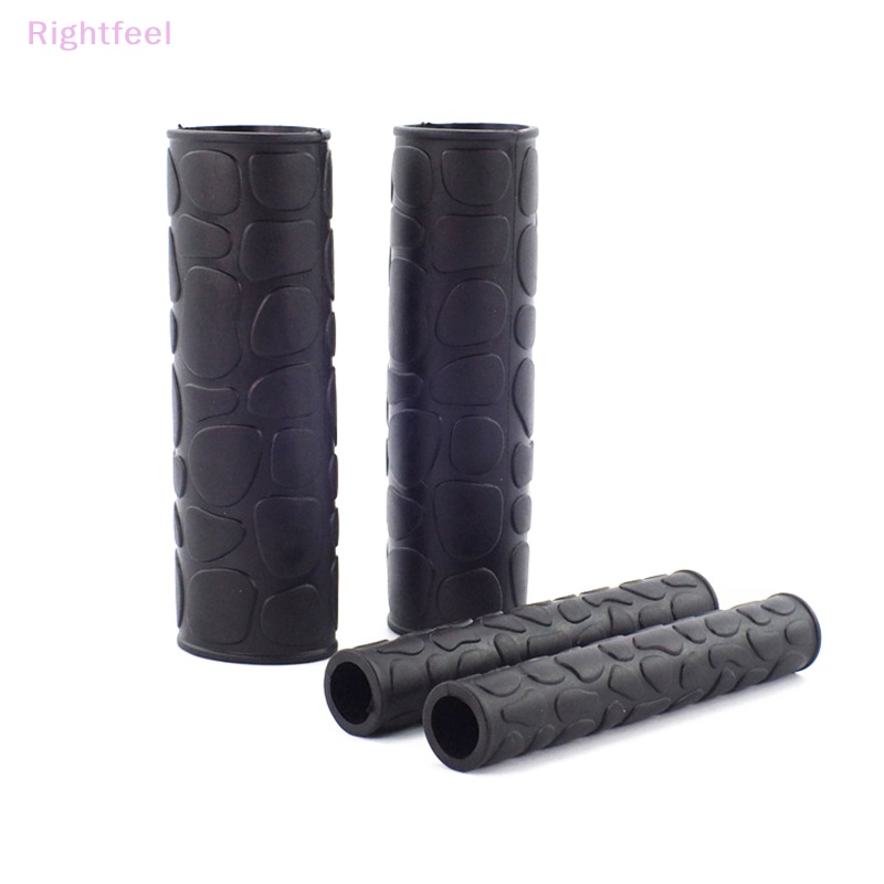 Set 2 Cặp Vỏ Bọc Tay Lái Xe Máy Bằng Cao Su Silicone Chống Trượt Thông Dụng