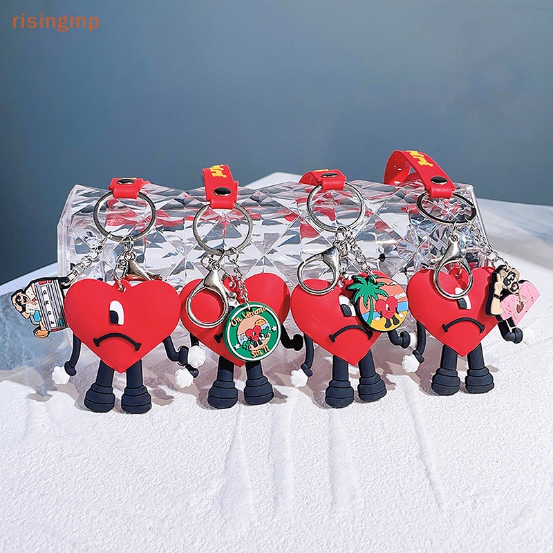 Móc Khóa Cao Su Mềm Hình Thỏ Đáng Yêu Thời Trang