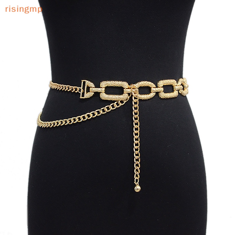Thắt Lưng Dây Xích Kim Loại Thời Trang Mùa Hè Cho Nữ