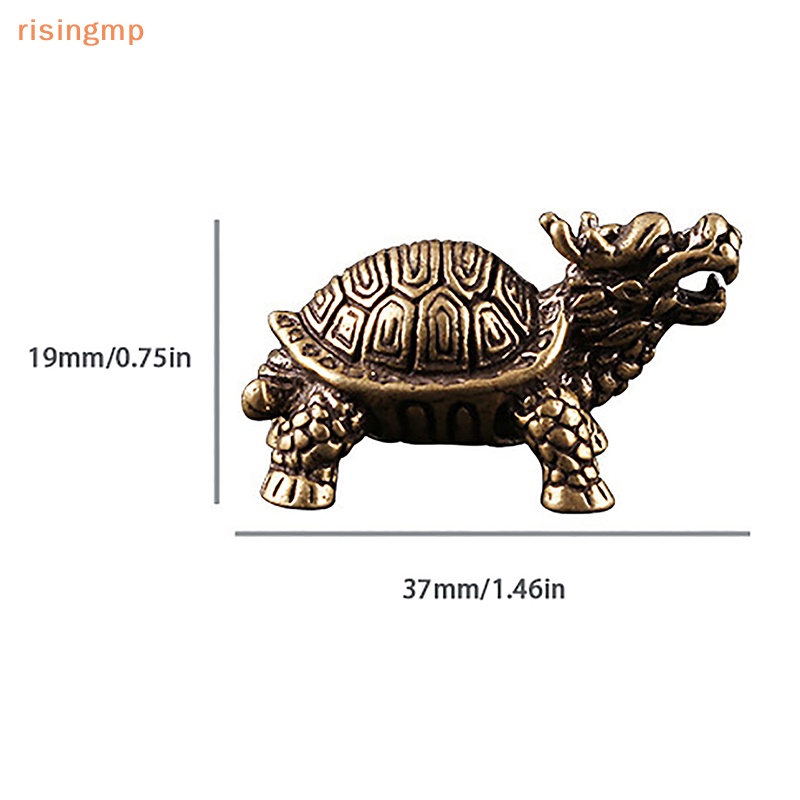 Mô Hình Rồng / Rùa 3D Mini Bằng Đồng Thau Dùng Trang Trí Nhà Cửa