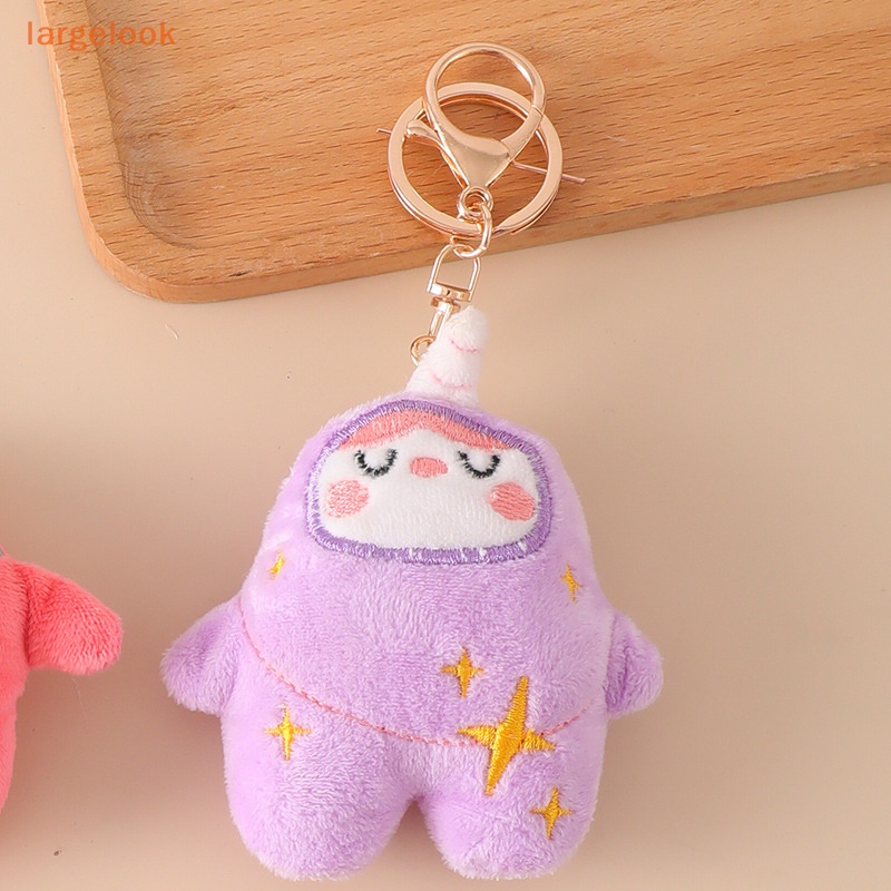 Búp Bê Nhồi Bông Mềm Mại Treo Móc Khóa Trang Trí Dễ Thương