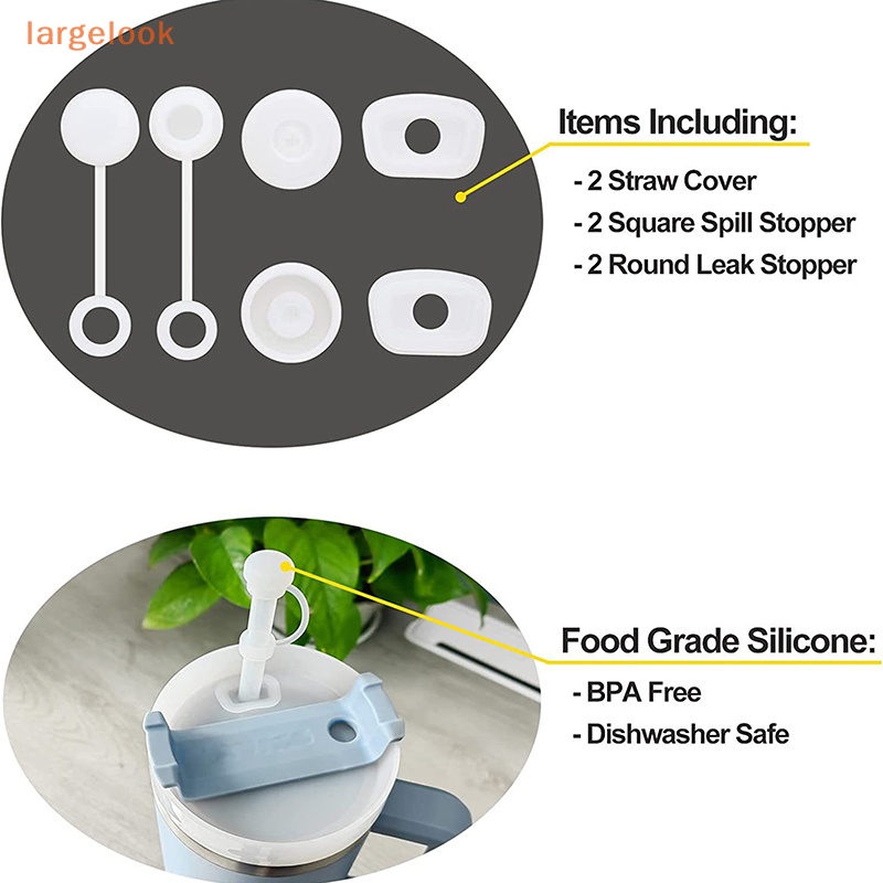 Cốc Silicone Chống Tràn Dung Tích 1.0 40oz / 30oz