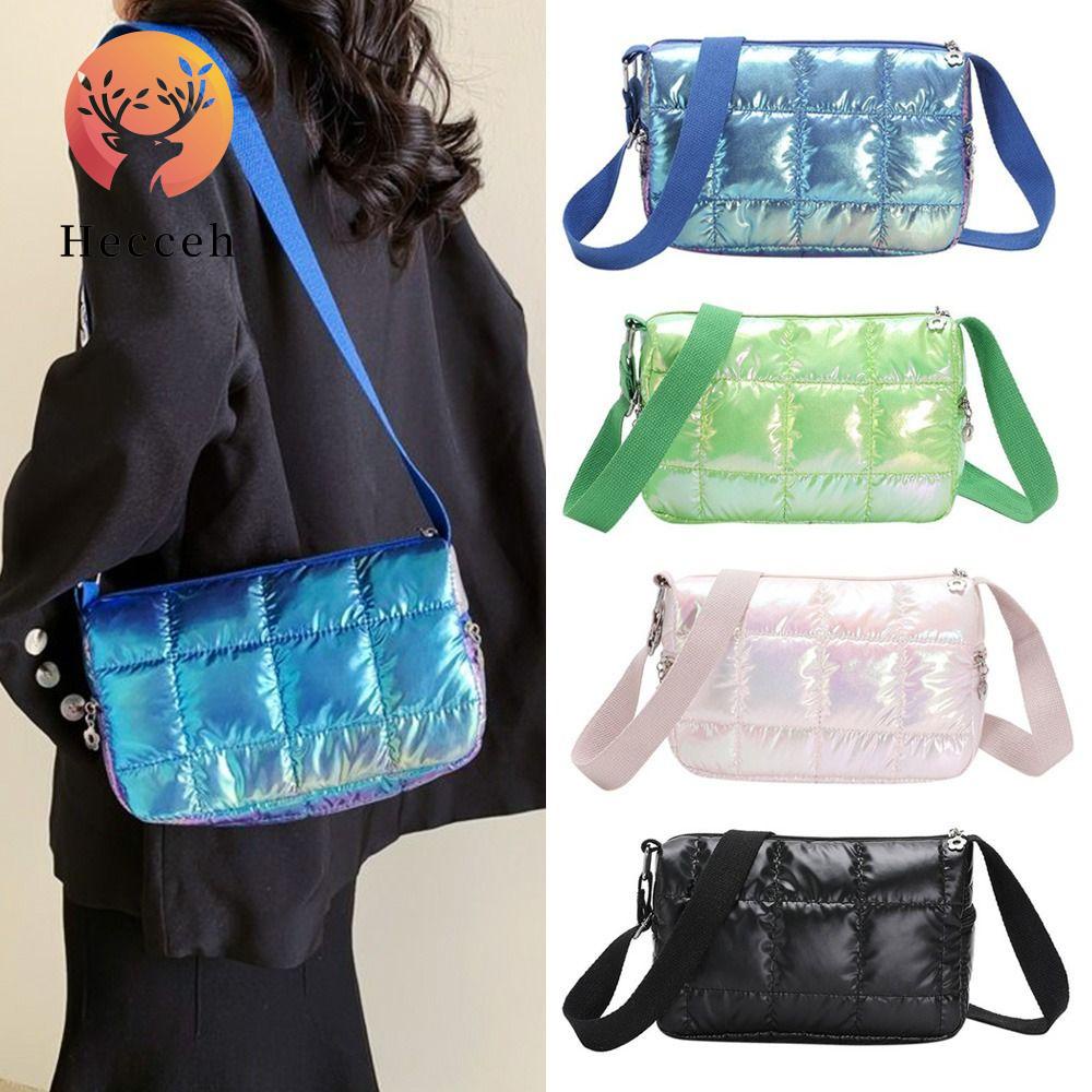 Túi Đeo Chéo Vai Bằng Cotton Màu Trơn Dành Cho Nữ