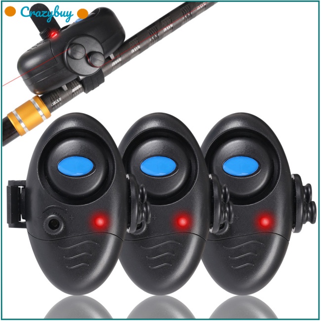 Cr Set 3 Thiết Bị Báo Động Cá Cắn Câu Tiện Dụng