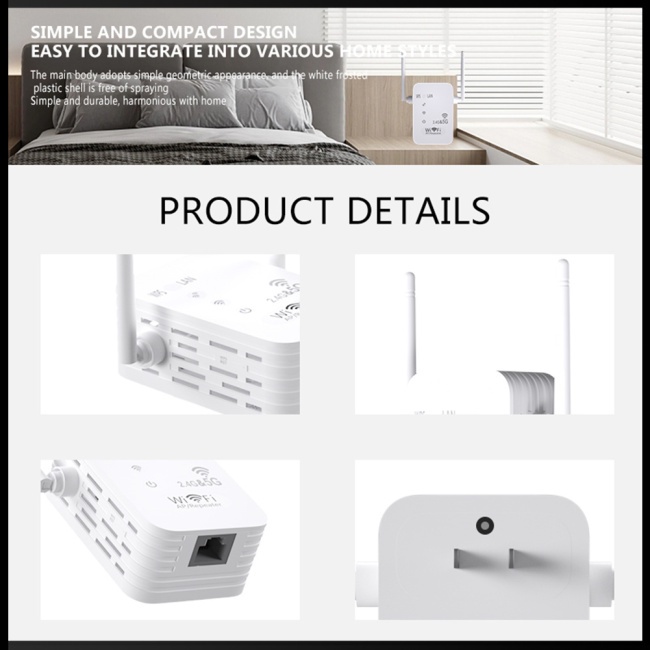 Bộ Khuếch Đại Tín Hiệu Wifi Băng Tần Kép 1200m5g