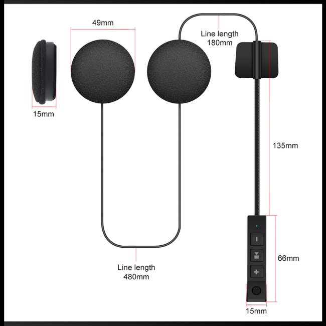 Tai Nghe Bluetooth 5.0 Zevaret Có Thể Gọi Rảnh Tay Khi Đi Xe Máy