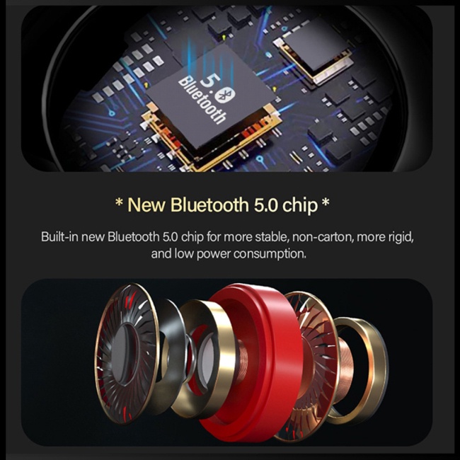 Tai Nghe Bluetooth Không Dây Zevaret Lenovo XT89 Tws Chống Nước Điều Khiển Cảm Ứng