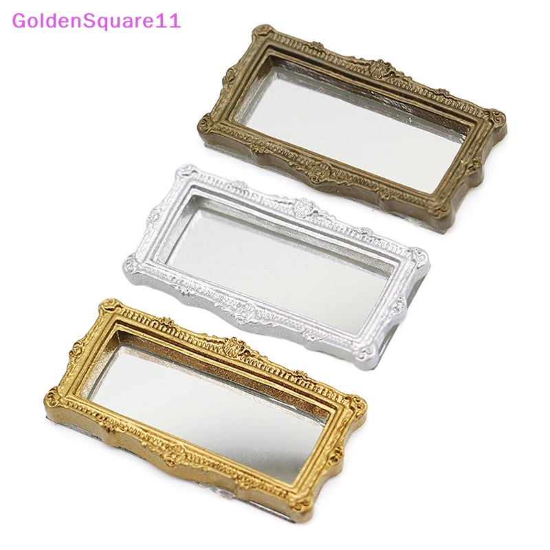 Gương Vuông Nhỏ Xinh Trang Trí Nhà Búp Bê Tỉ Lệ 1: 12