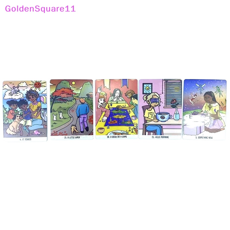 Bộ Bài Tarot Happy Little Things Oracle Cho Người Mới Bắt Đầu