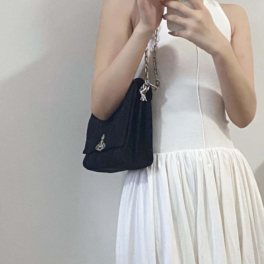 Túi đeo vai vivienne westwood Crossbody Túi Vải Oxford Túi Điện Thoại Trường Hợp Thiết Kế Vuông Nhỏ túi Xách