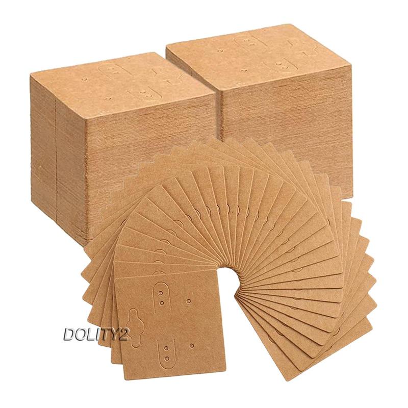 [Dolity2] 300 Thẻ Trưng Bày Bông Tai / Trang Sức Cỡ Nhỏ