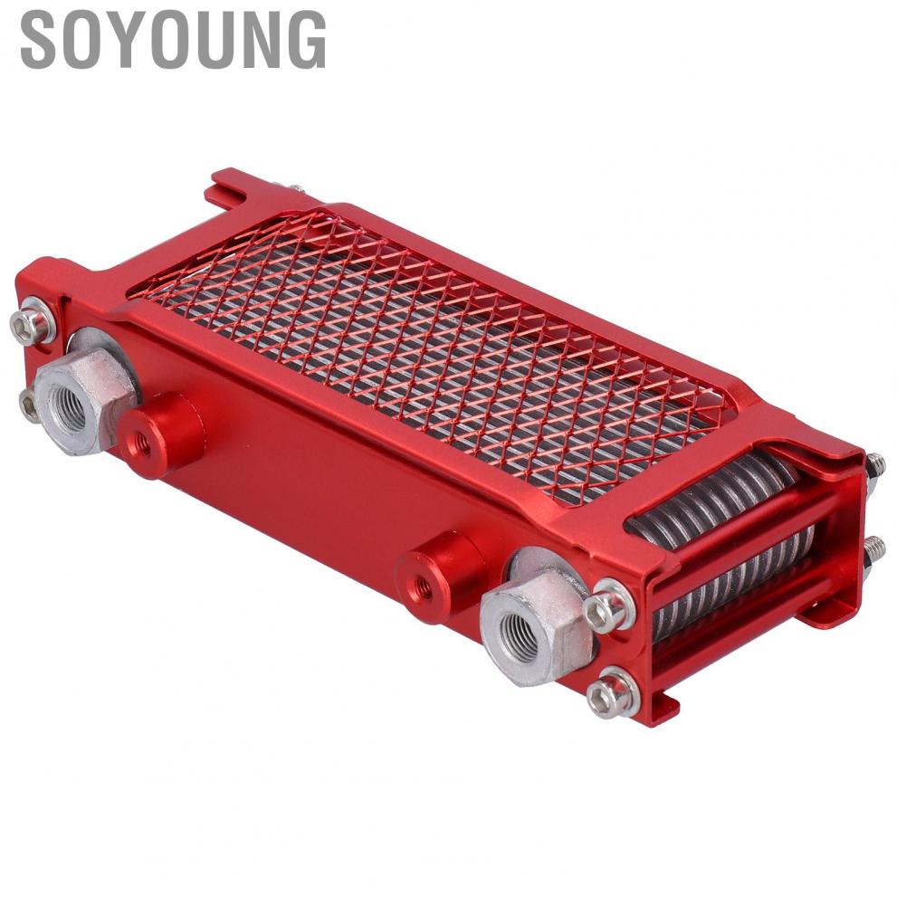 Soyoung Engine Oil Cooler  Aluminum Alloy Reliable Performance for Motorcycle Dirt Bike ATV