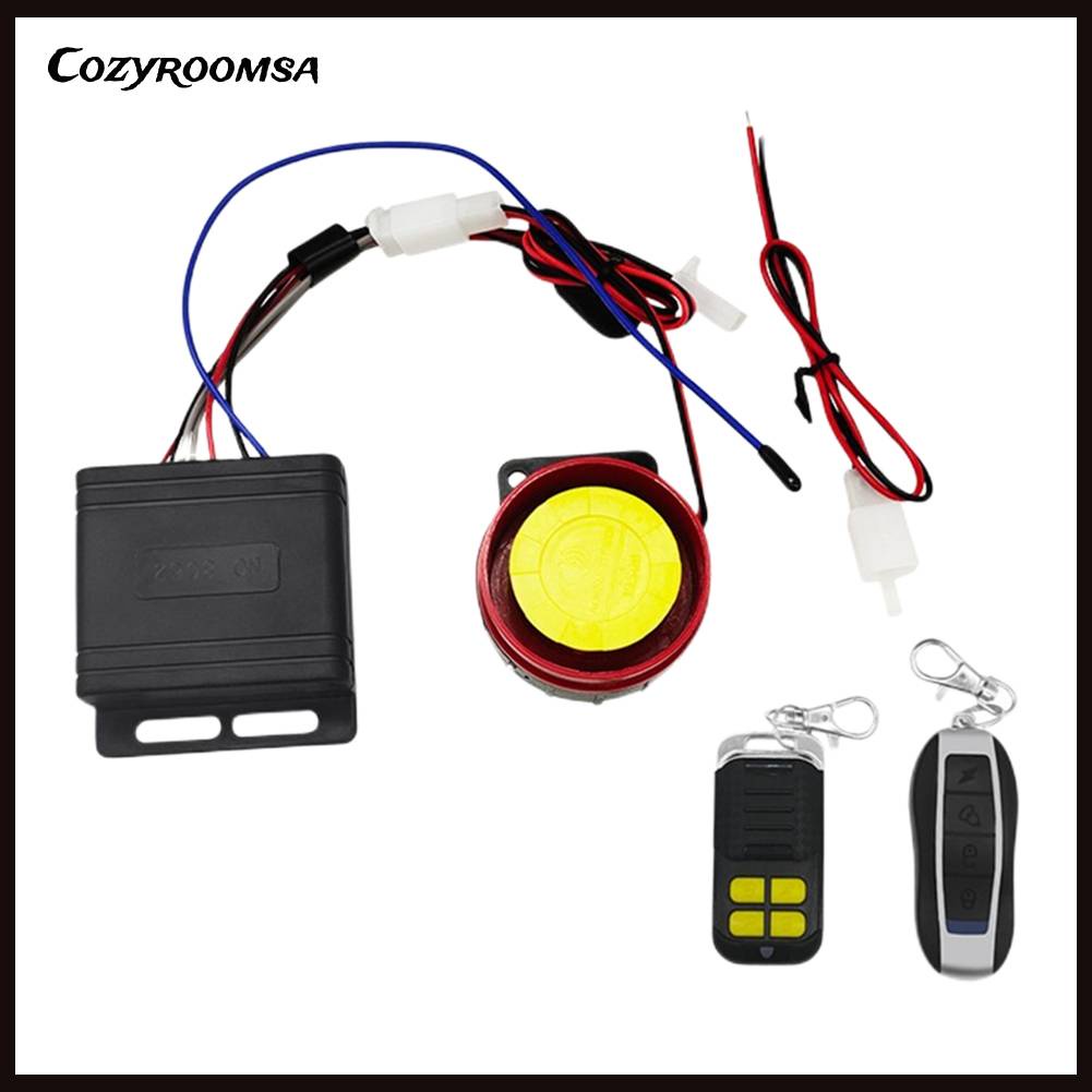 Khóa Báo Động Thông Minh Chống Nước IP68 12V 315MHz Tự Động Cho Xe Máy