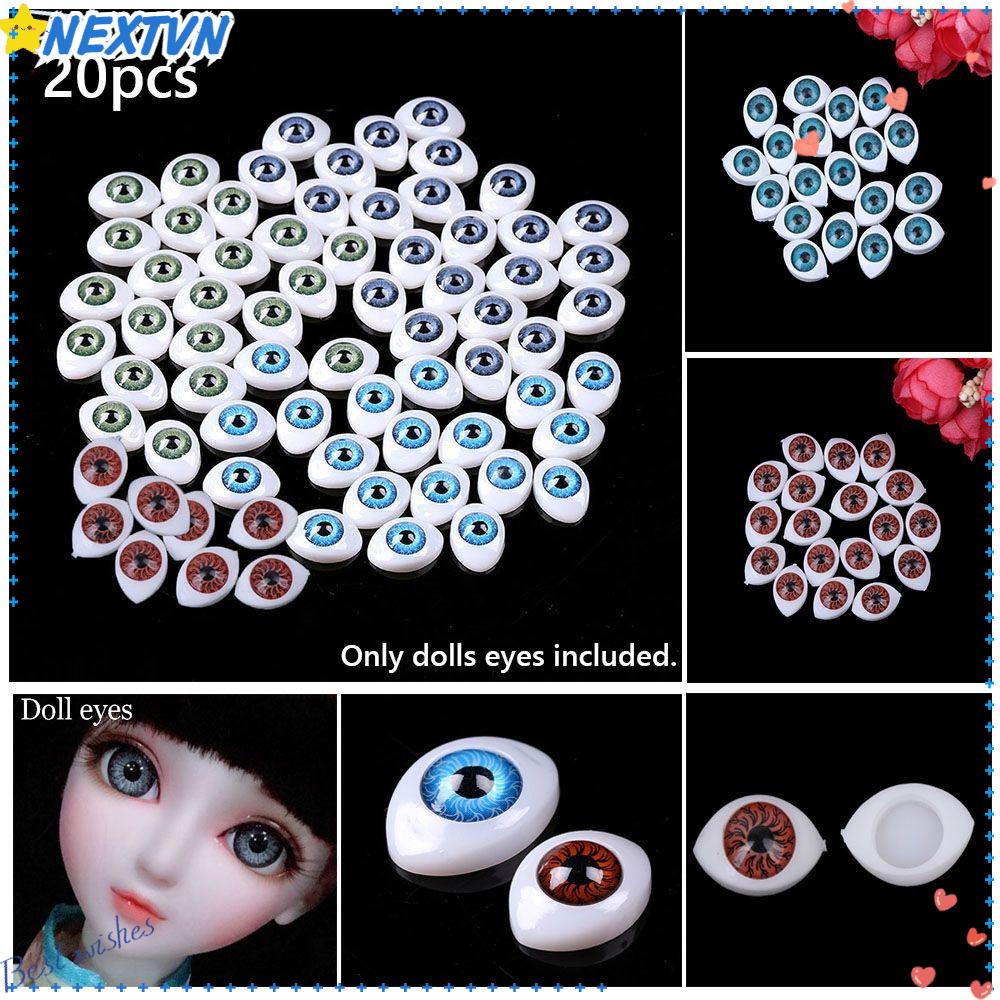 Set 20 Mắt Búp Bê 4 Màu Vui Nhộn