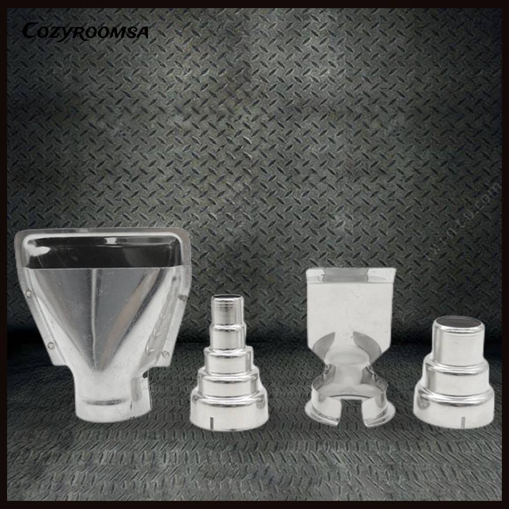 Set 4 Đầu Vòi Phun Nhiệt Chống Rò Rỉ Dành Cho Súng Nhiệt Tự Làm