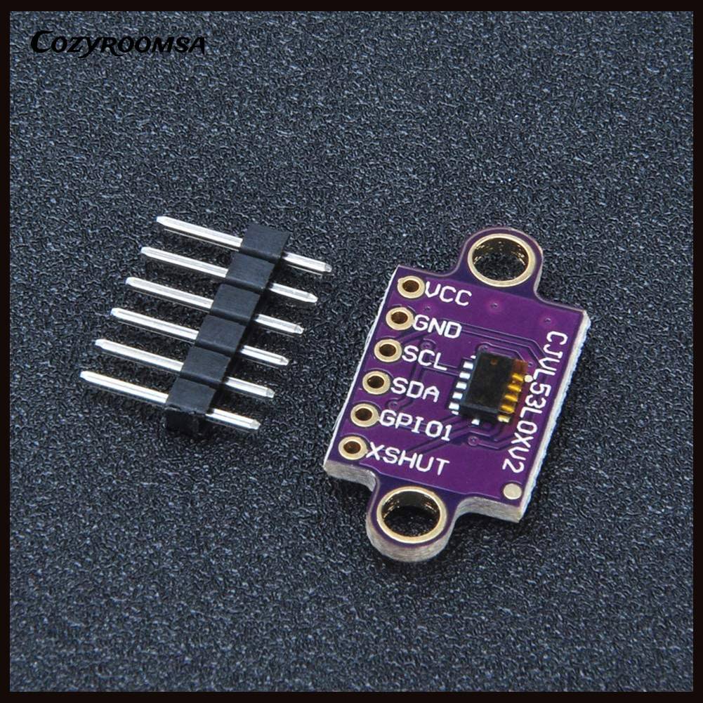 Mô Đun Cảm Biến Góc Thời Gian Ánh Sáng Laser VL53L0X 3-5V ToF