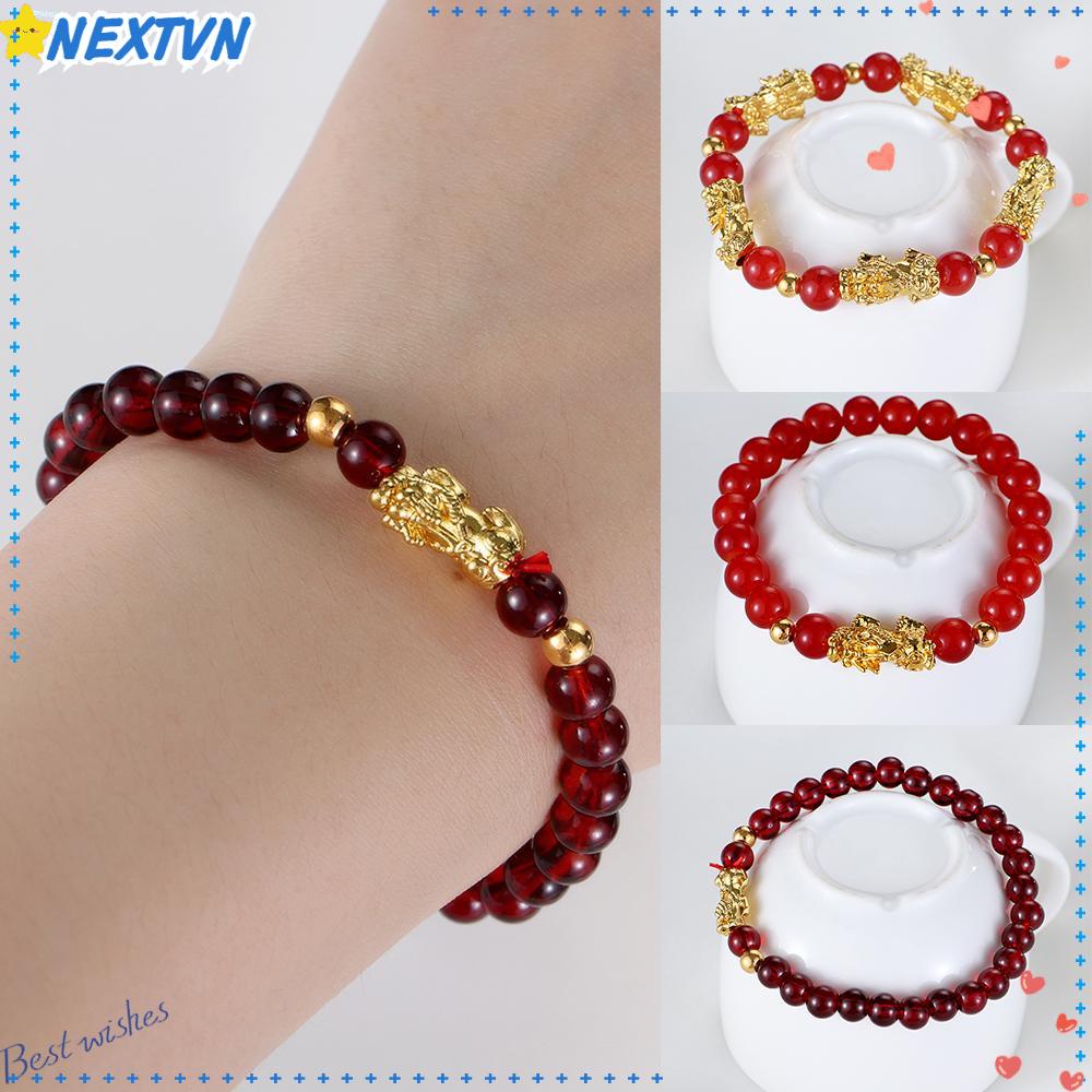 Vòng Tay Hạt Đen Handmade Xinh Xắn Thời Trang