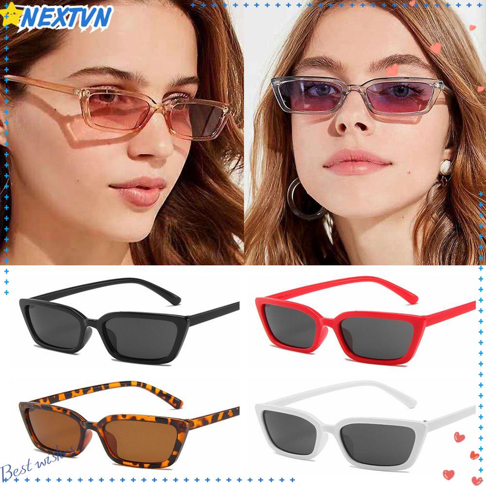 Kính Mát Gọng Nhỏ Chống Tia UV400 Phong Cách Retro Thời Trang