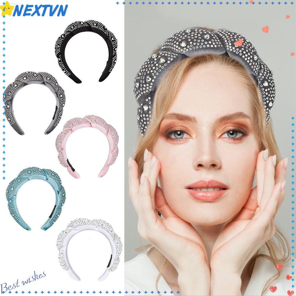 Băng Đô Xoắn Rửa Mặt / Spa Bằng Bọt Biển