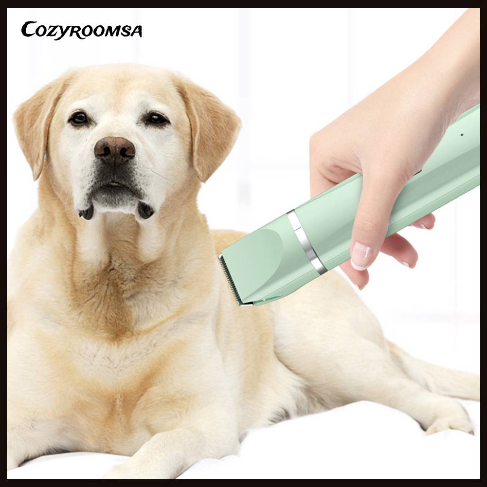 Bộ Tông Đơ Cắt Tỉa Lông Cho Thú Cưng Bằng Điện Có Thể Sạc Lại