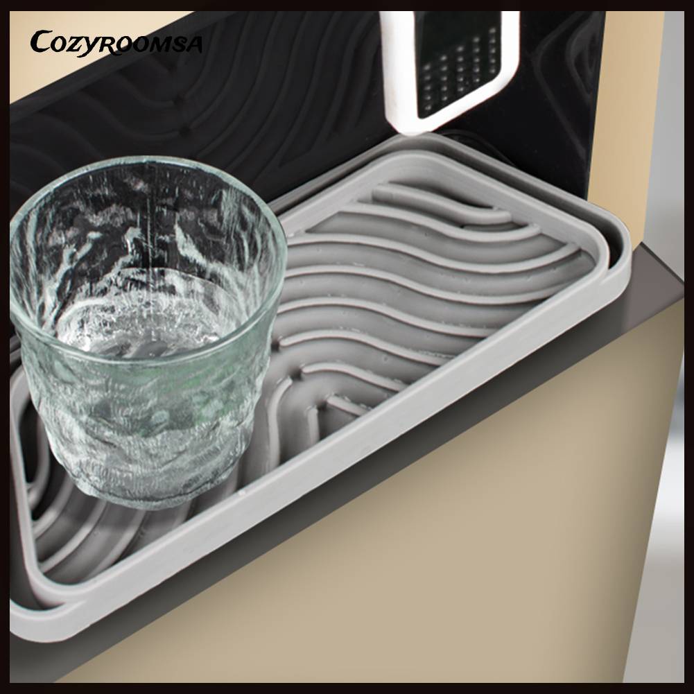 Khay Silicone Nhỏ Giọt Làm Bình Đựng Nước Trong Tủ Lạnh