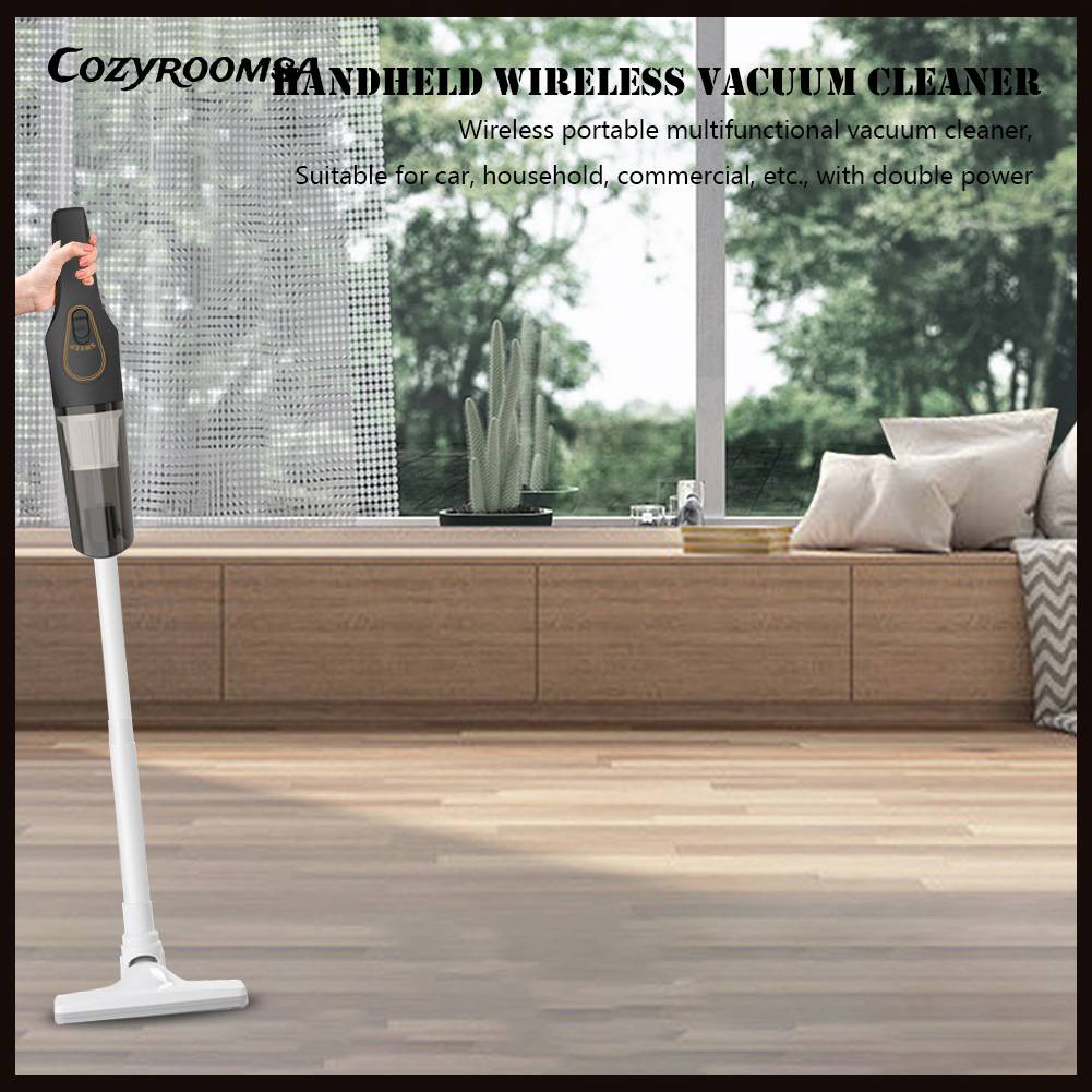 Máy Hút Bụi Cầm Tay Công Suất Cao 9000pa Có Thể Sạc Lại Tiện Dụng Cho Gia Đ