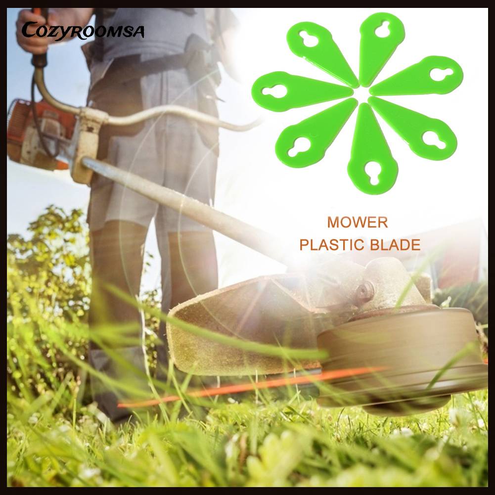 Set 10 / 50 Lưỡi Dao 70mm Bằng Nhựa Cho Máy Cắt Cỏ Gtech GT Series