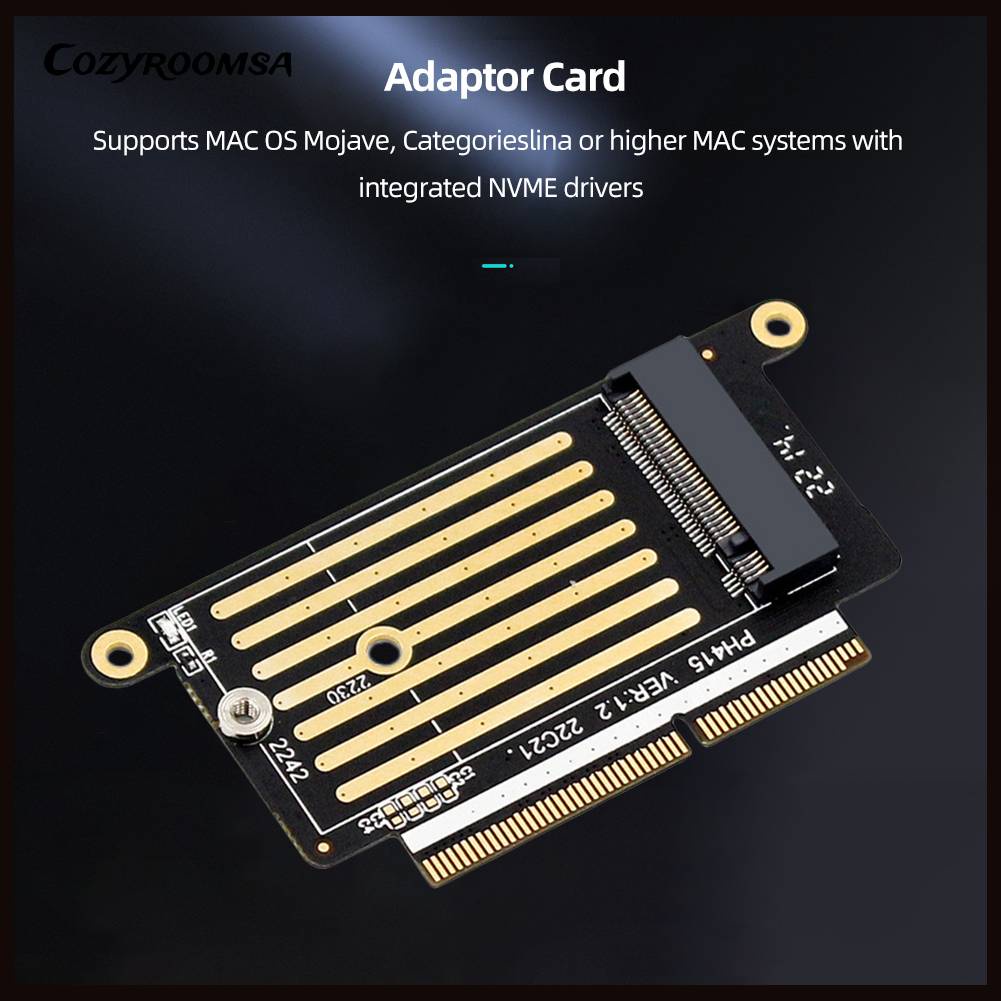 Thẻ Chuyển Đổi NVMe M2 SSD Cho MACBOOK PRO 2016 / 2017 A1708 2230 / 2242