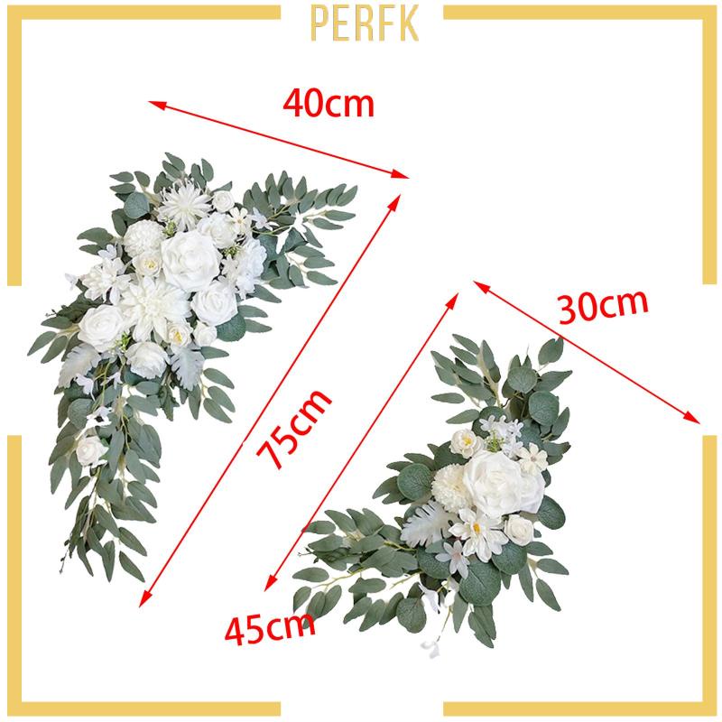 Bộ Vòm Hoa Hồng Giả Dùng Trang Trí Tiệc Cưới