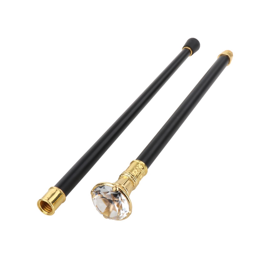 Gậy Đi Bộ Tay Cầm Bằng Hợp Kim Nhôm Đính Kim Cương Thời Trang