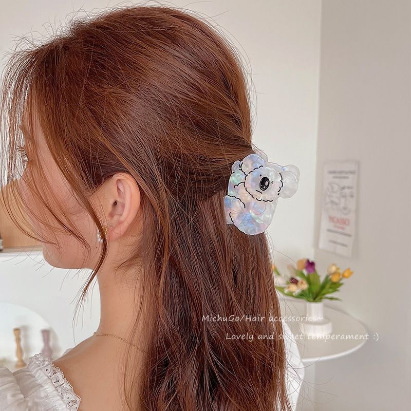 Kẹp Tóc Hình Động Vật Dễ Thương Phong Cách Hàn Quốc Cho Nữ